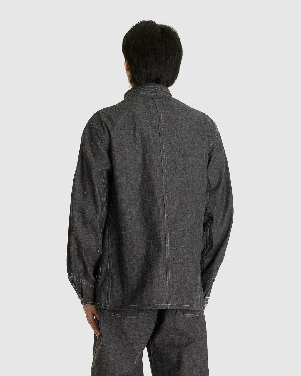 Lot. 716 Coverall Jacket With Chinstrap Raw Indigo
