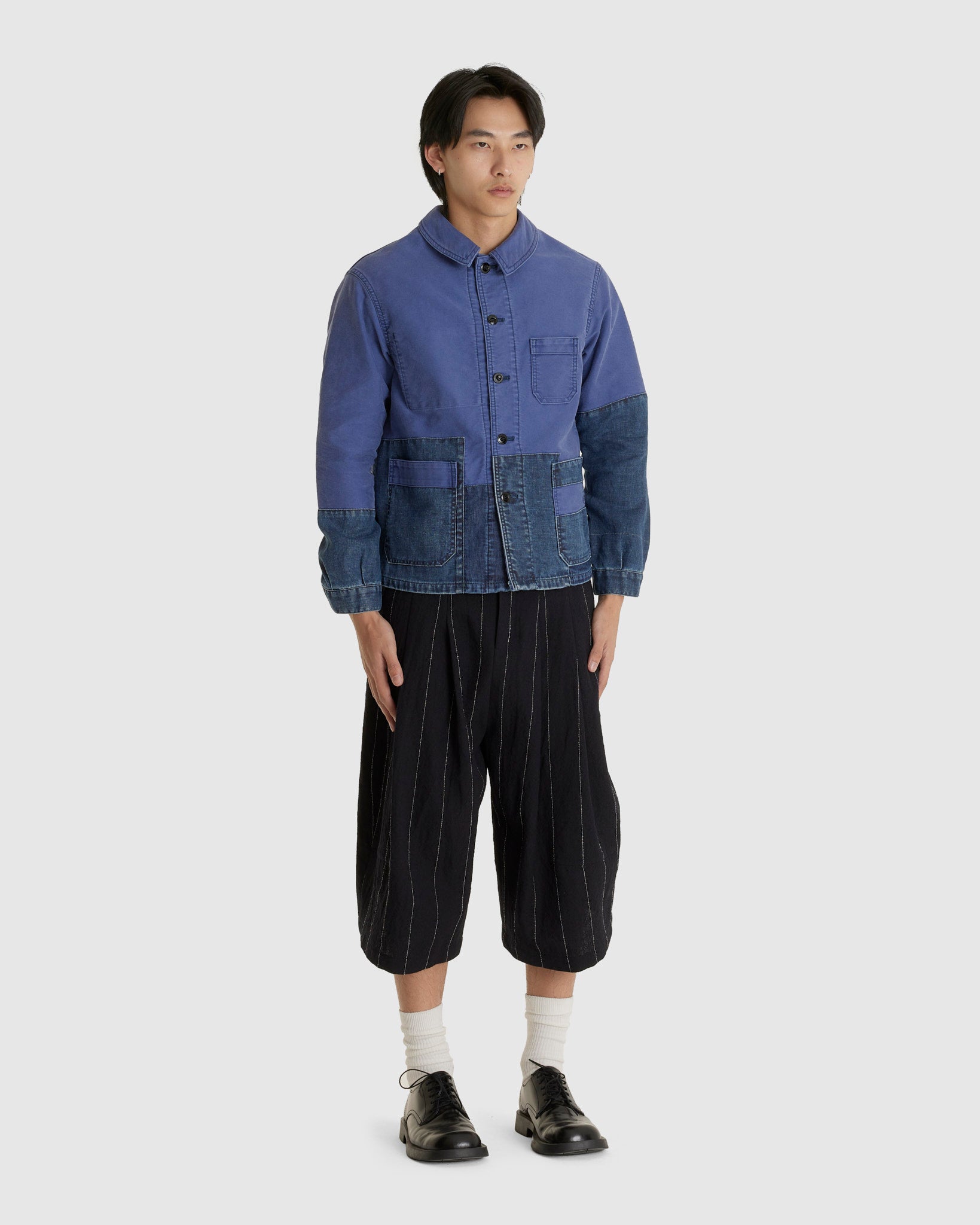 Ordinary Vintage French Jacket With Patchwork