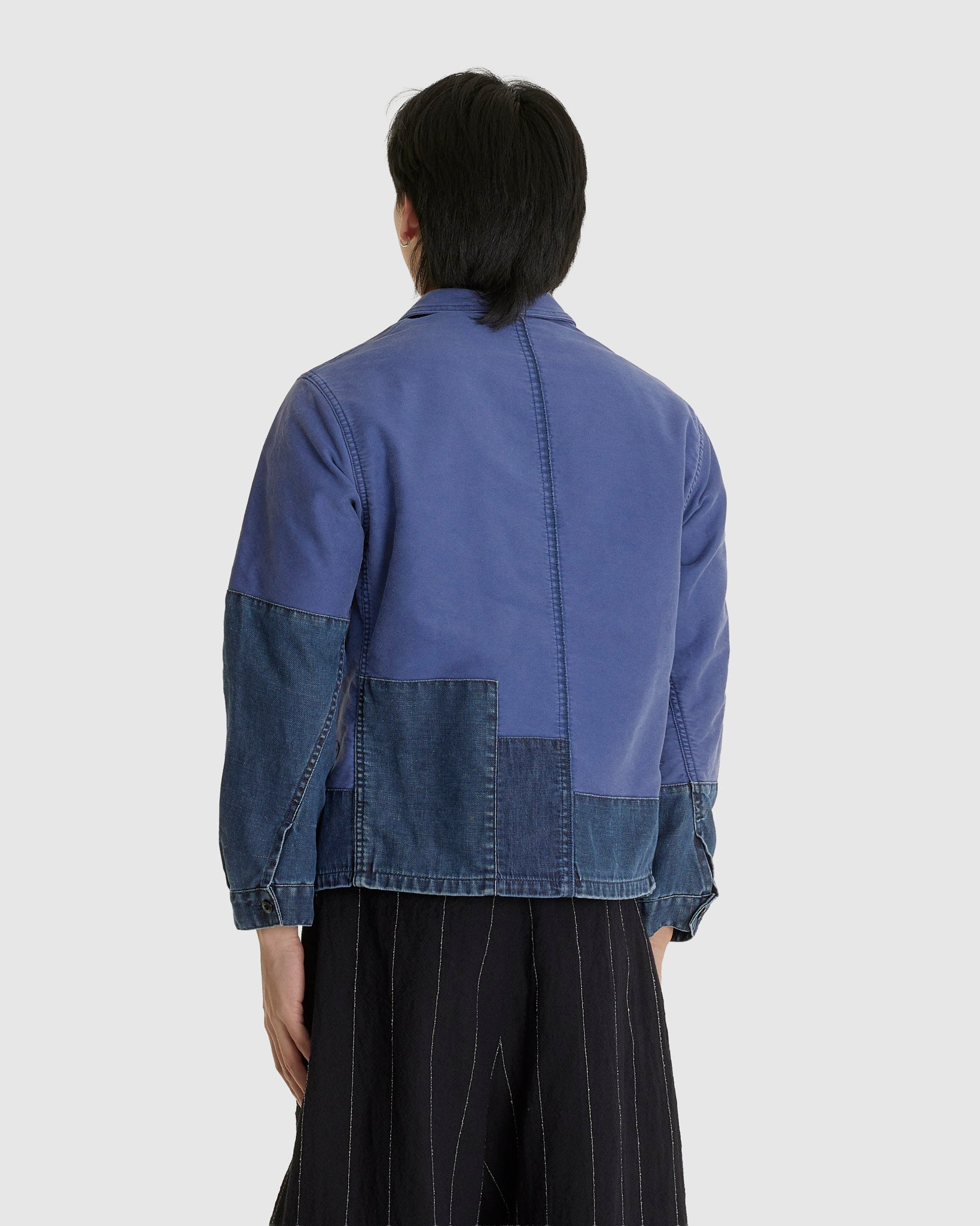 Ordinary Vintage French Jacket With Patchwork