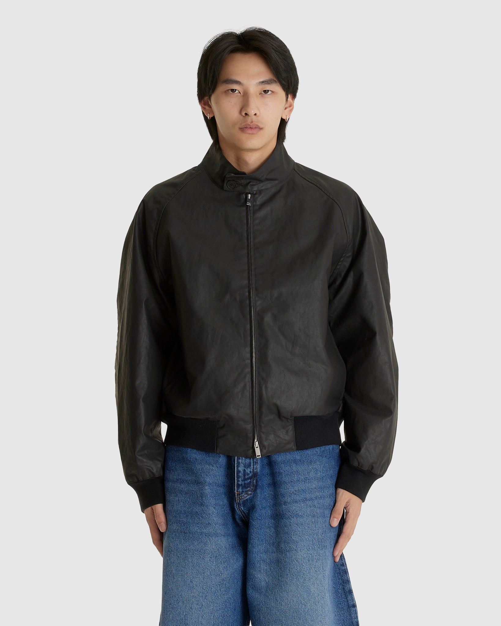 Harrington Jacket in Coal