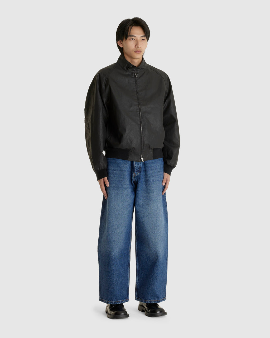 Harrington Jacket in Coal
