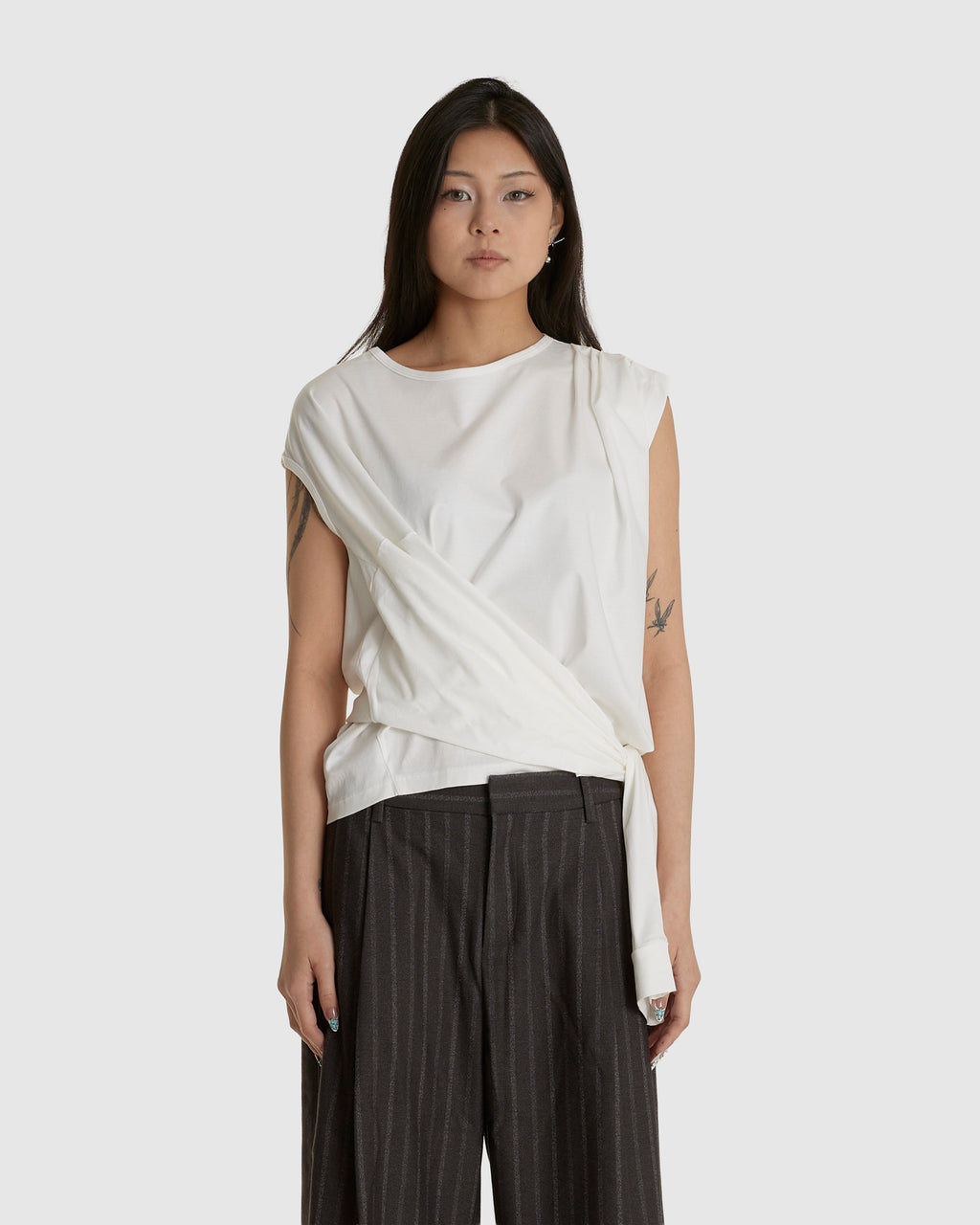 Twisted Tee Shirt White