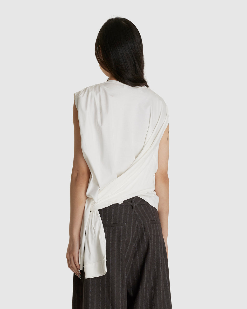 Twisted Tee Shirt White