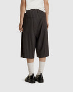 Charlier Shorts Charcoal Stripe