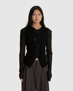Double Up Rib Cardigan
