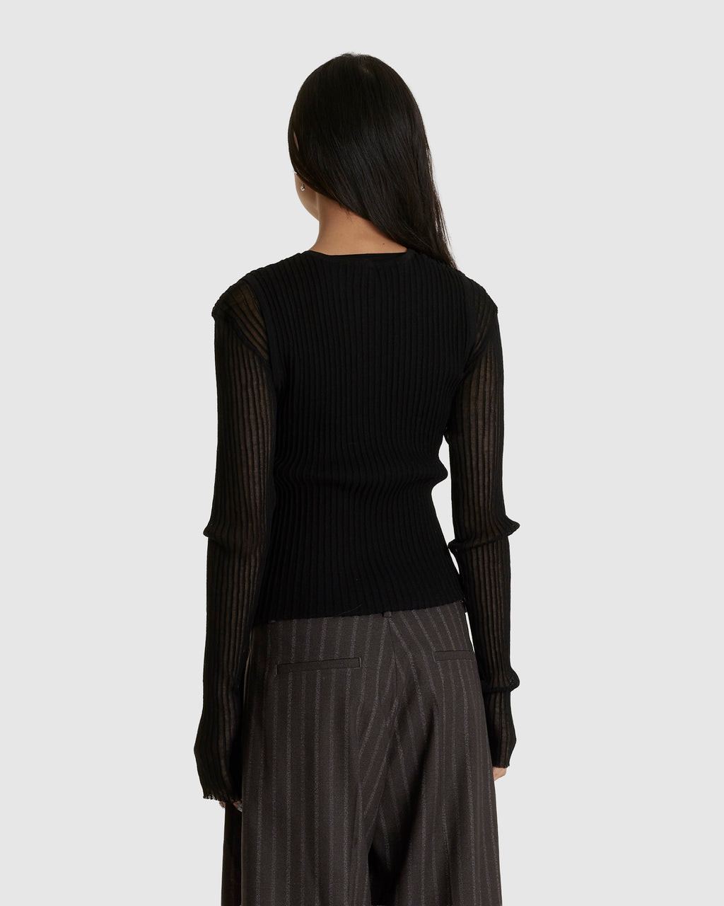 Double Up Rib Cardigan