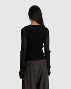 Double Up Rib Cardigan