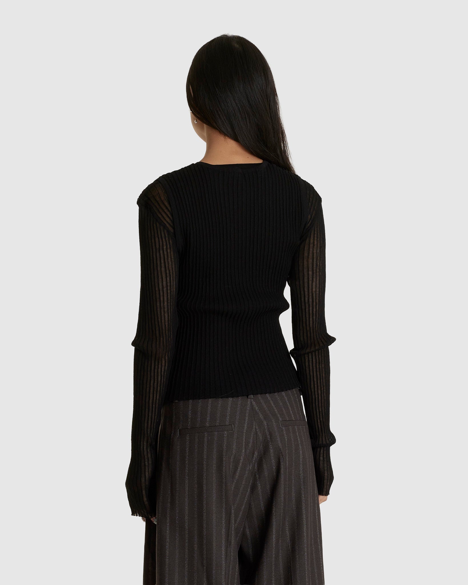 Double Up Rib Cardigan