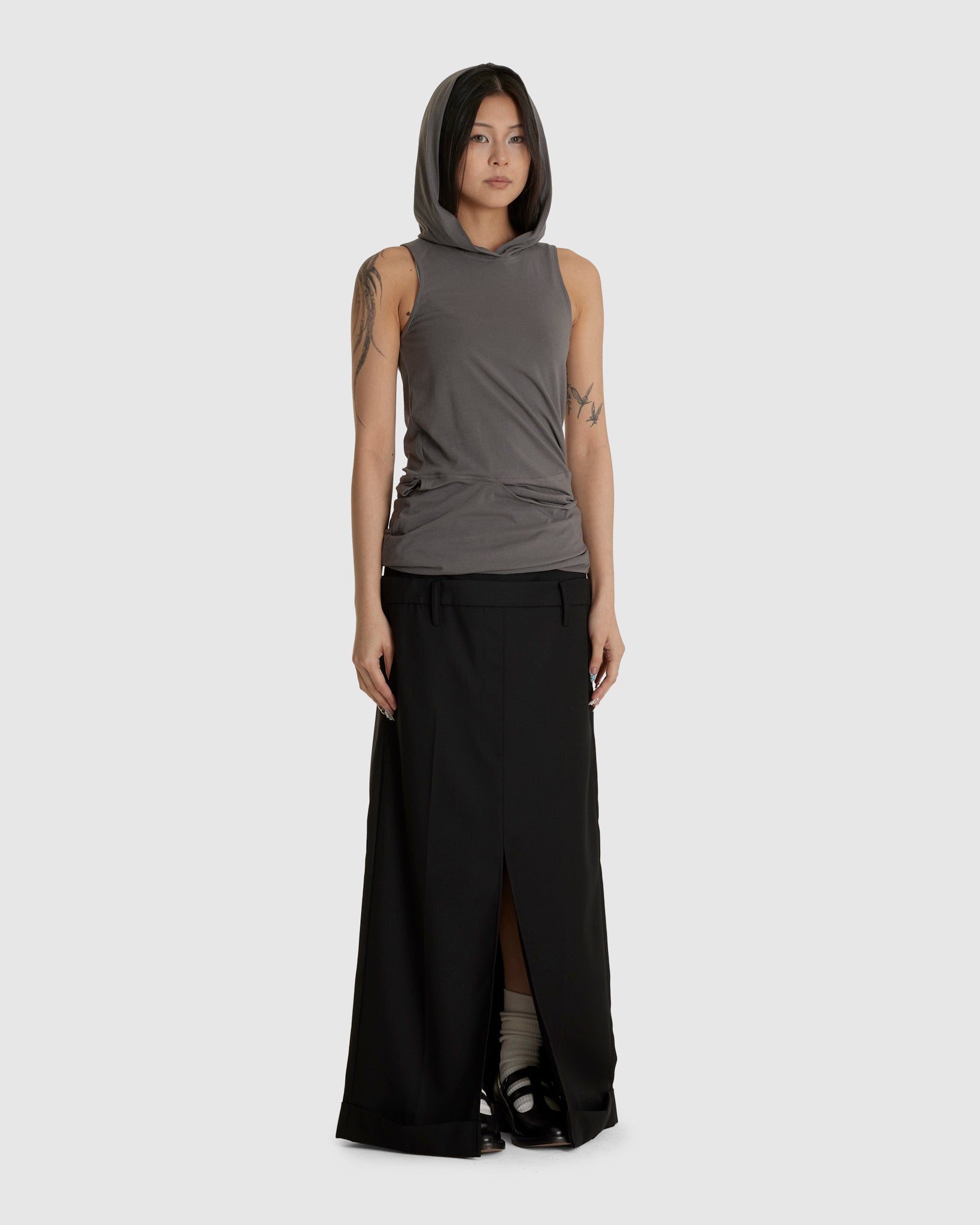 Tailored Long Skirt