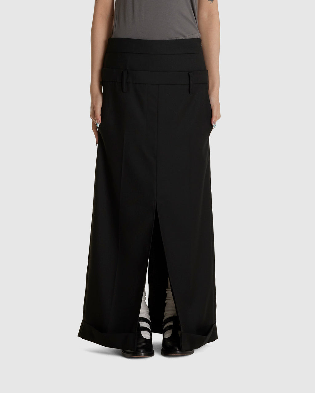 Tailored Long Skirt