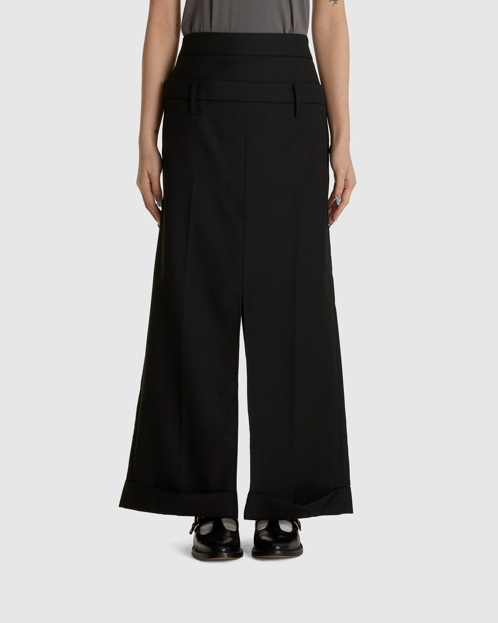 Tailored Long Skirt