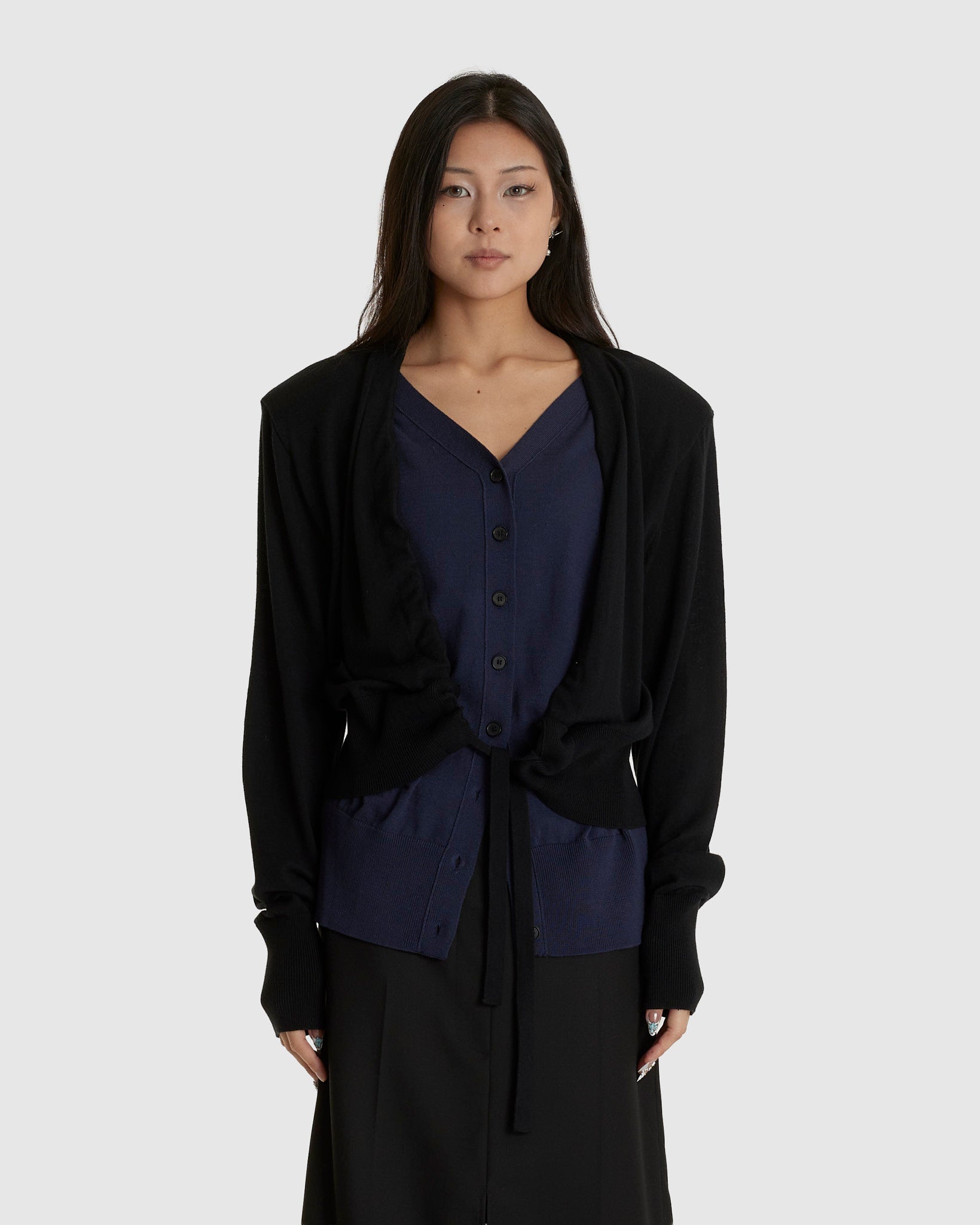 Double Layered Cardigan