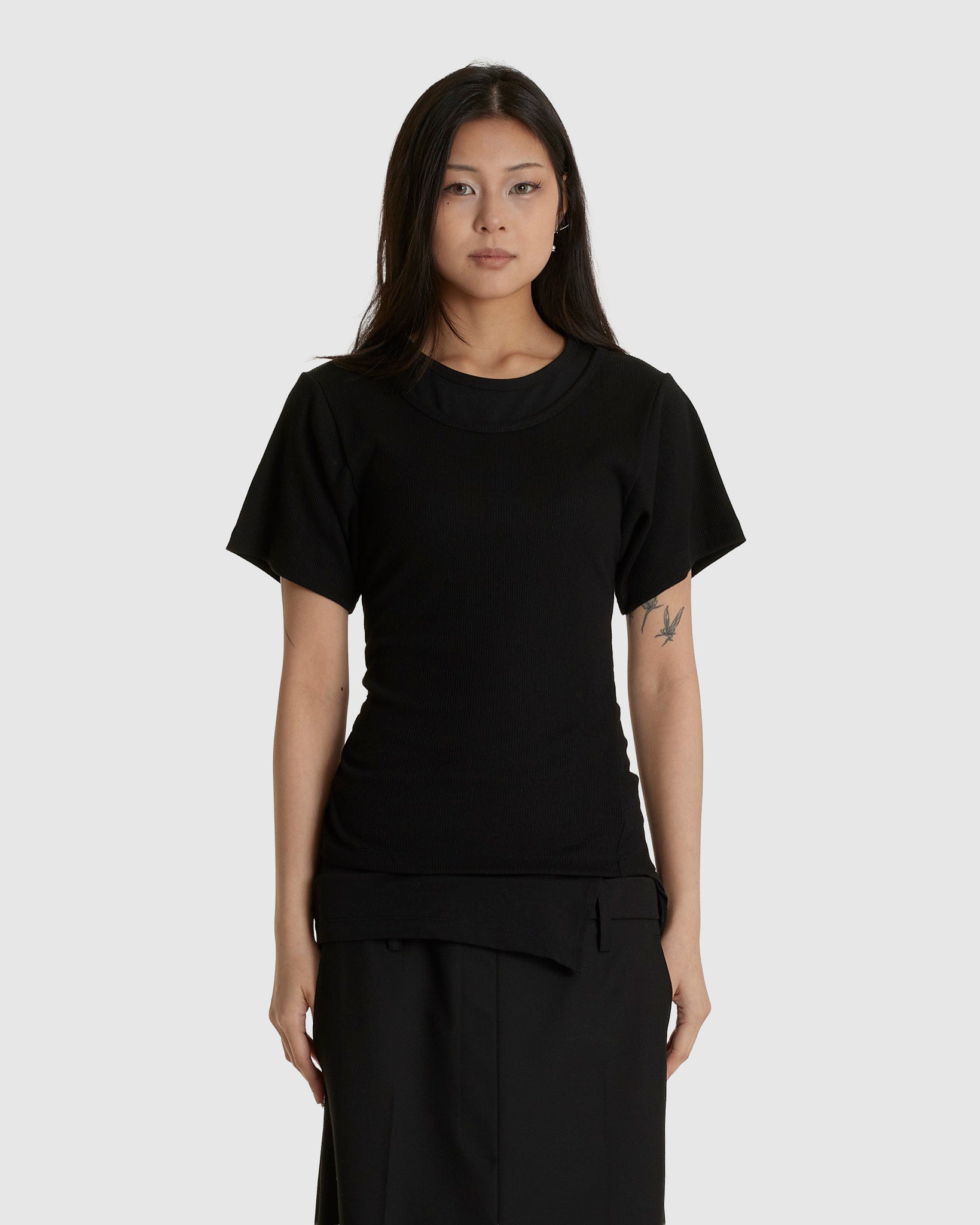 Detailed Slim T-Shirt