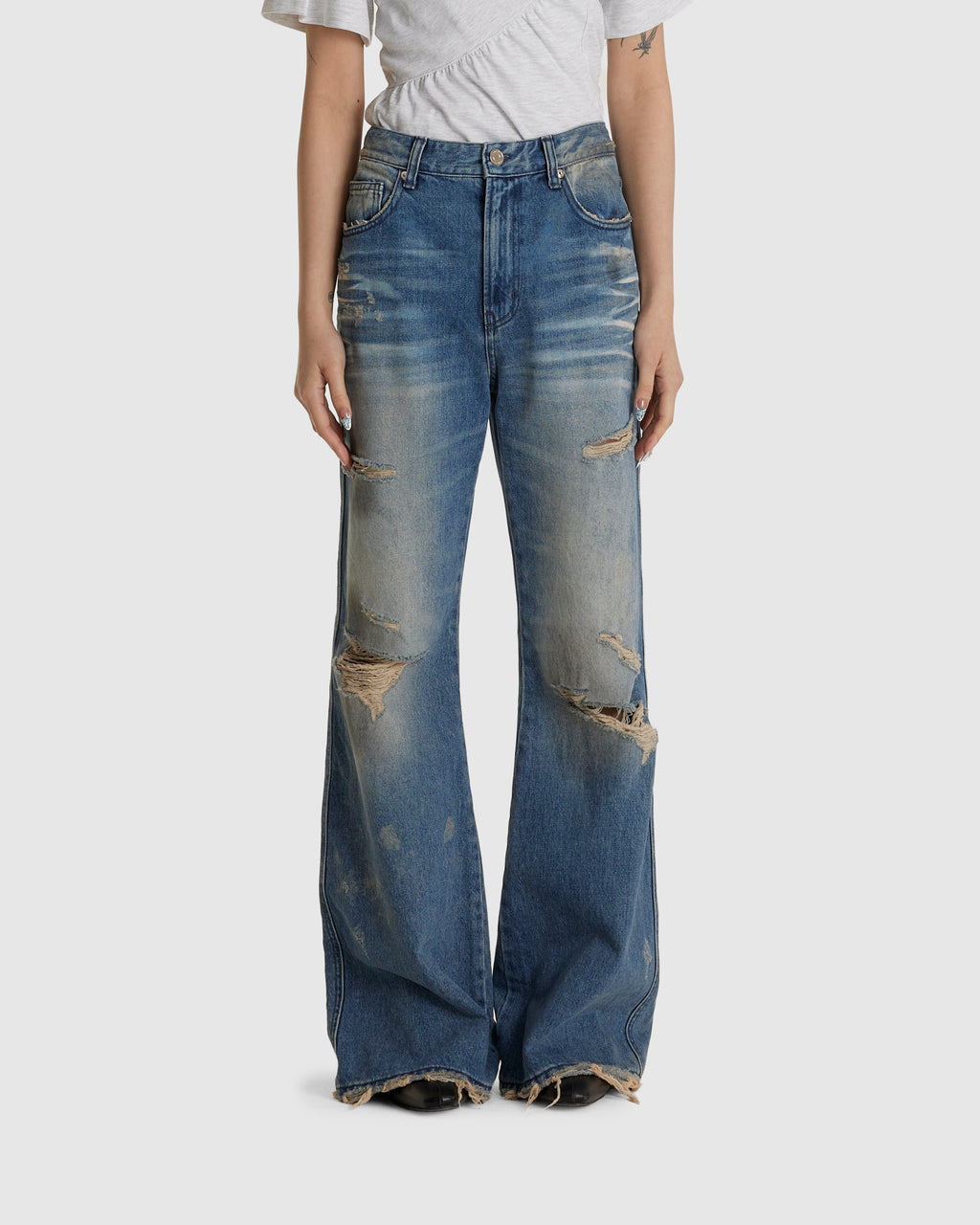 Raw Edge Bootscut Denim