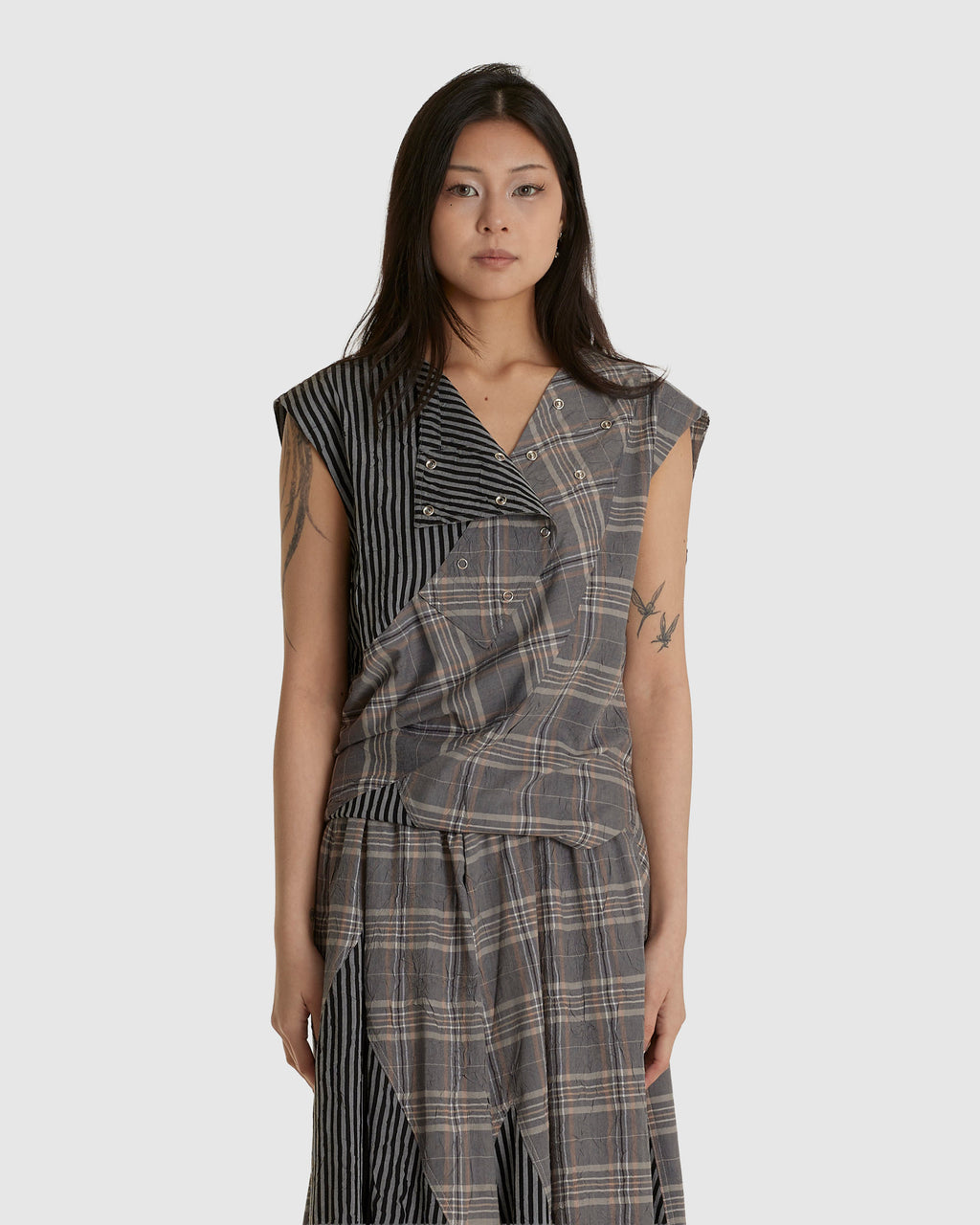 Checkered Blouse