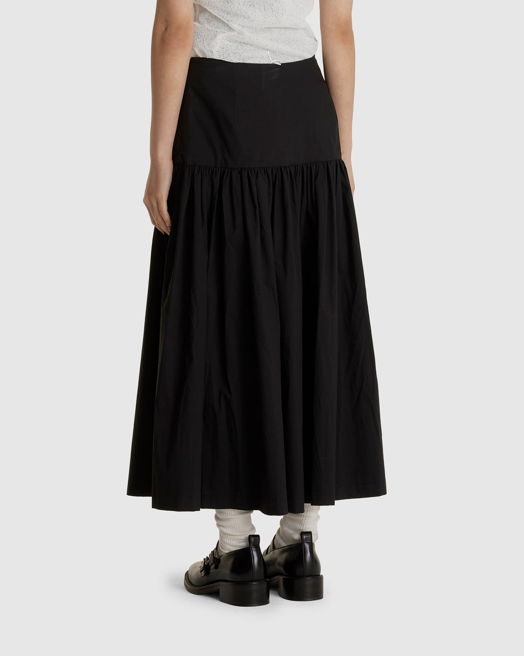 Shirring Culotte Pants