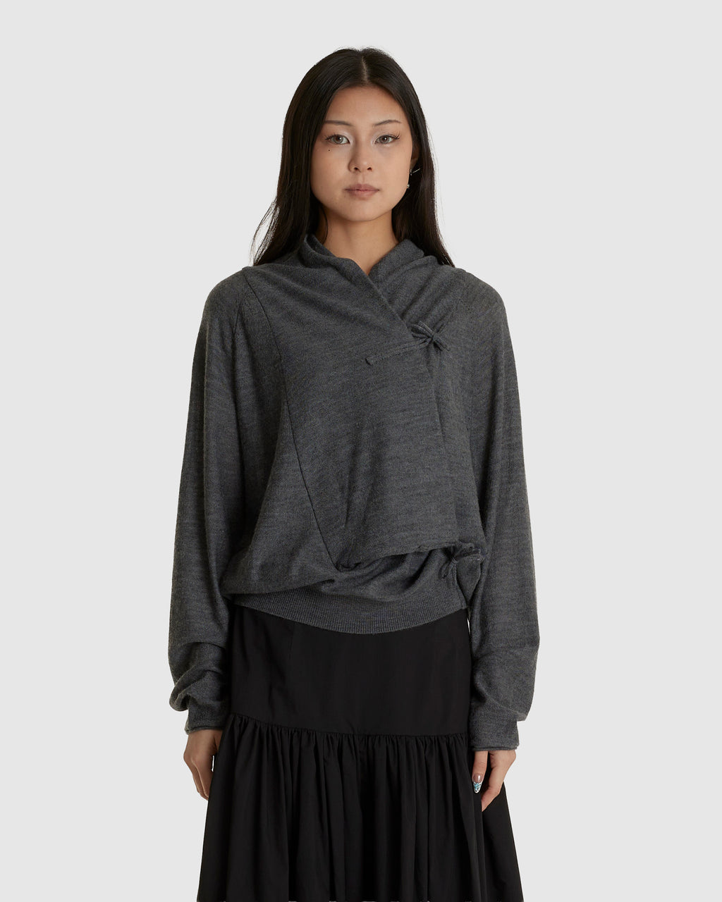 Big Cowl Tie Pullover