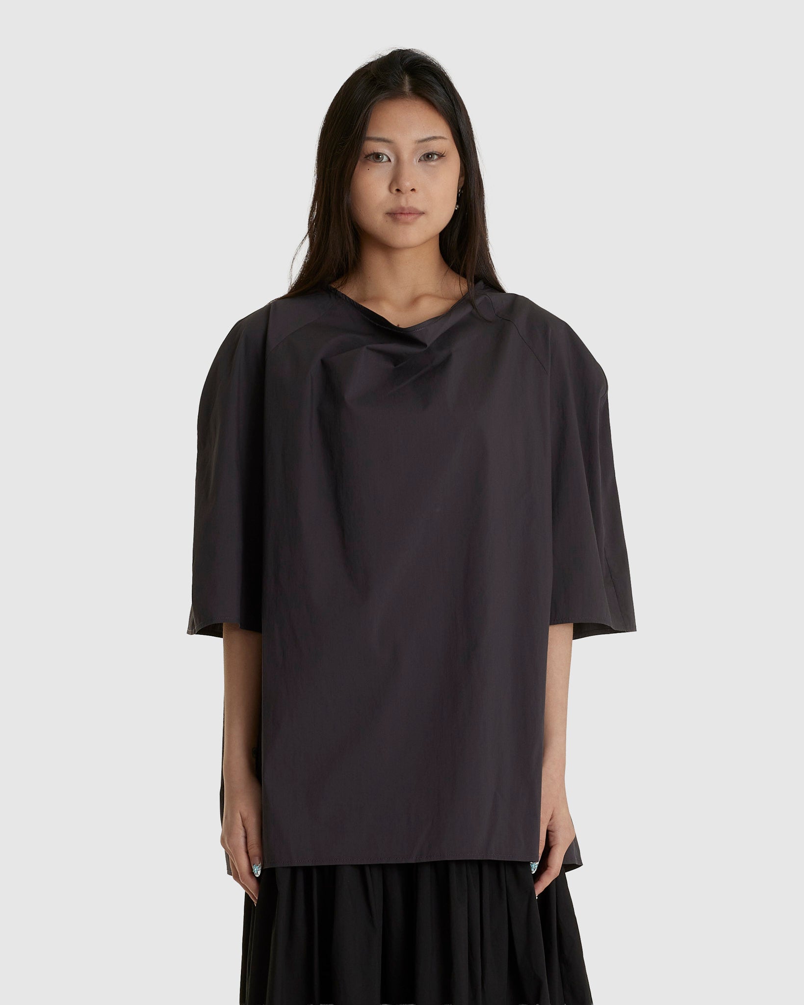 Raglan Cowl Neck Top (W)