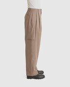 Side Pocket Pants Brown