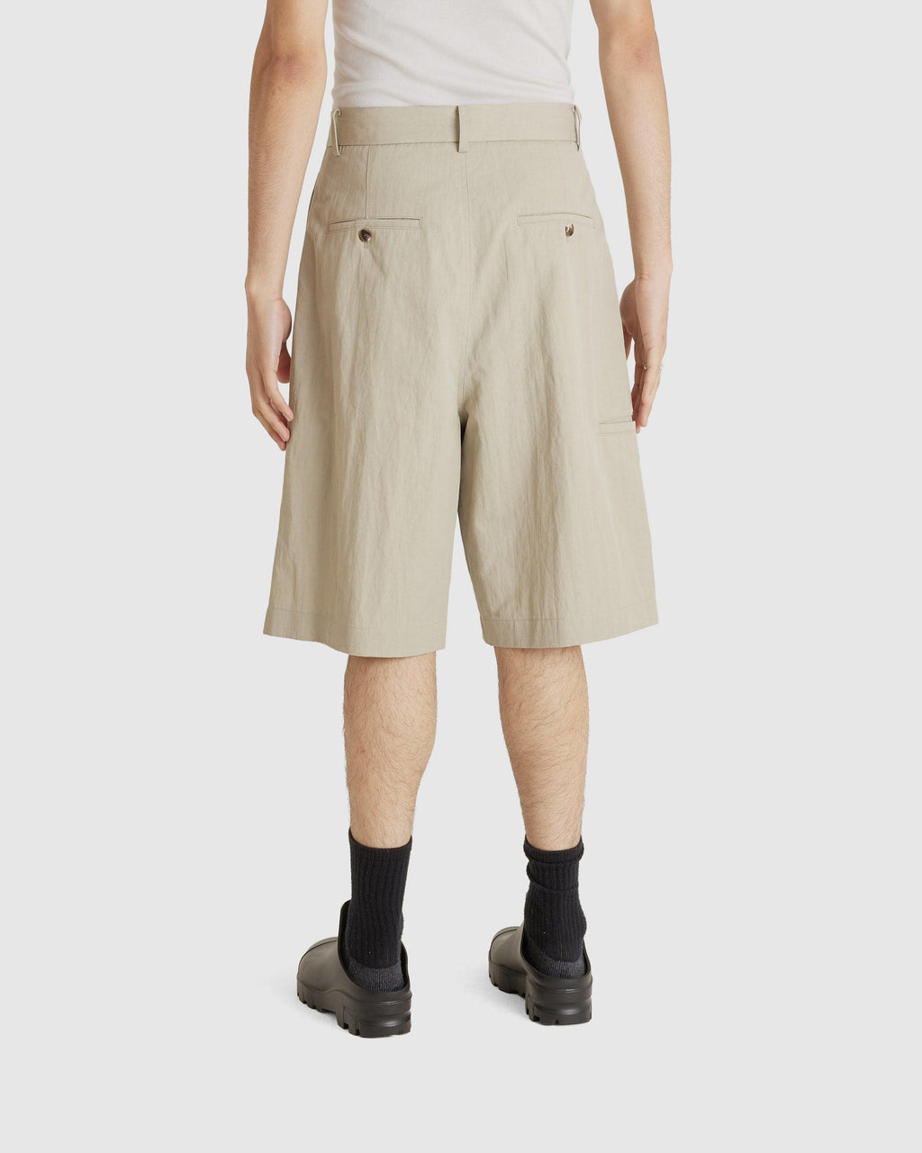 Side Pocket Bermuda Shorts Mint