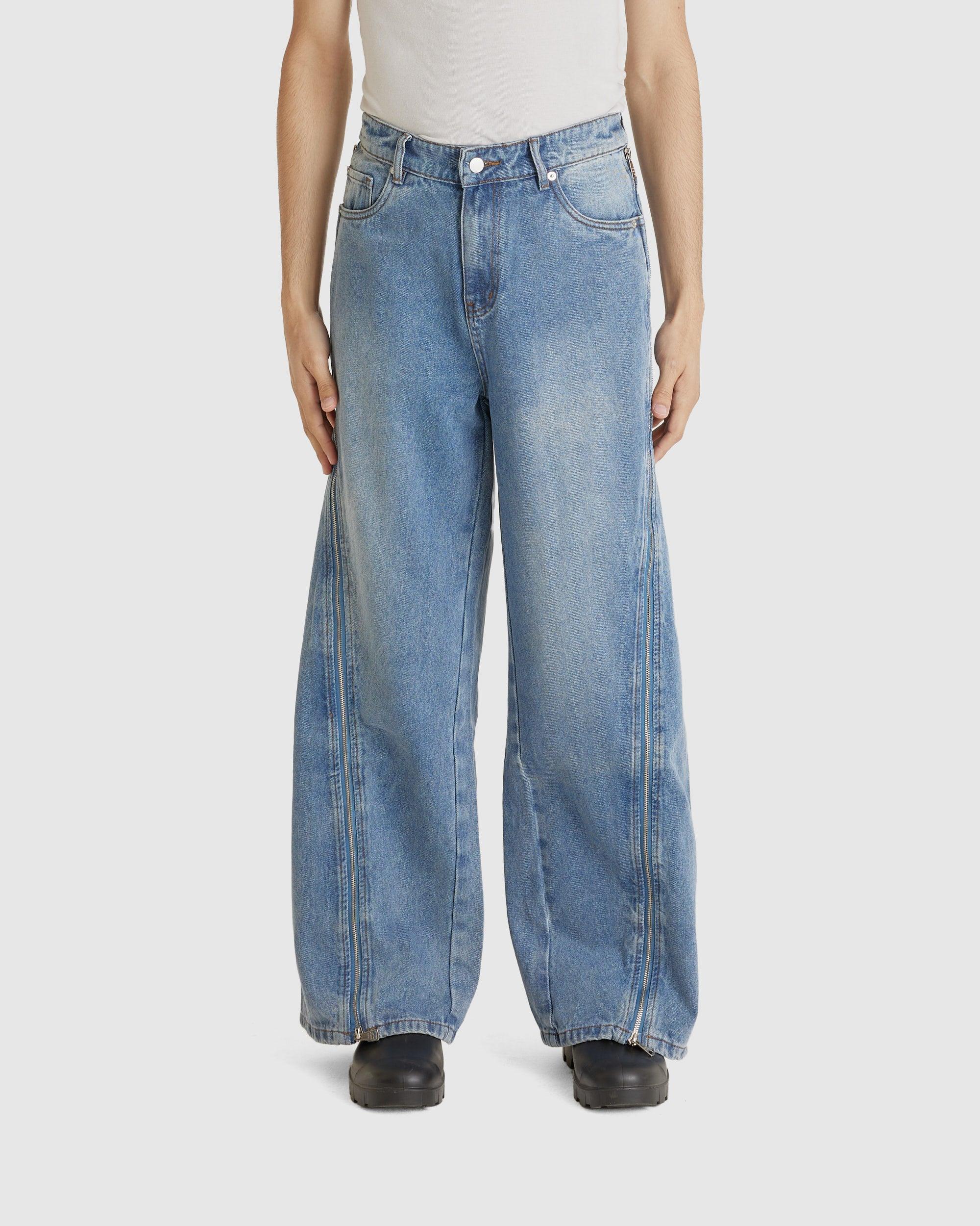 Zipper Jeans