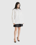 Upcycled Household Linen Twin Pocket Shirt