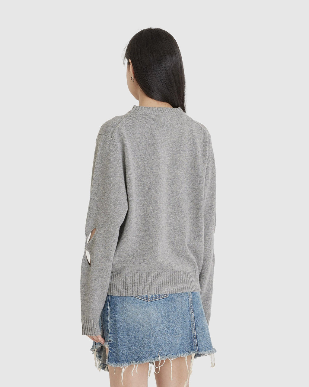 Slashed Jumper Grey (W)