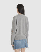 Slashed Jumper Grey (W)