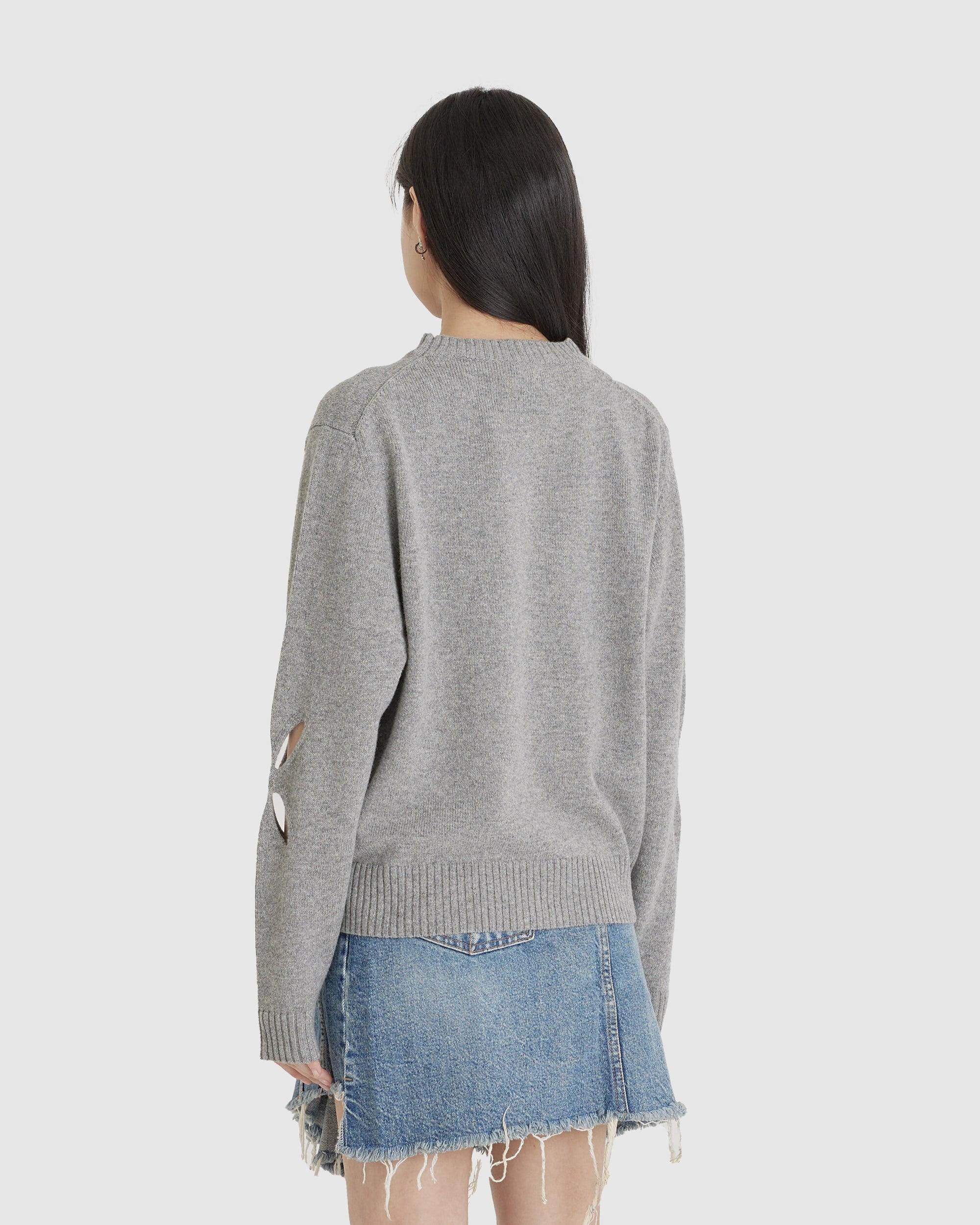 Slashed Jumper Grey (W)