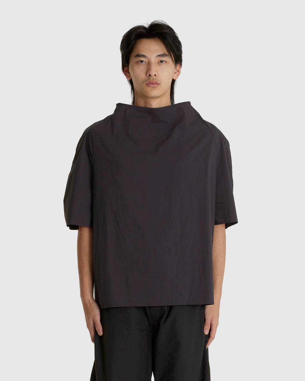 Raglan Cowl Neck Top