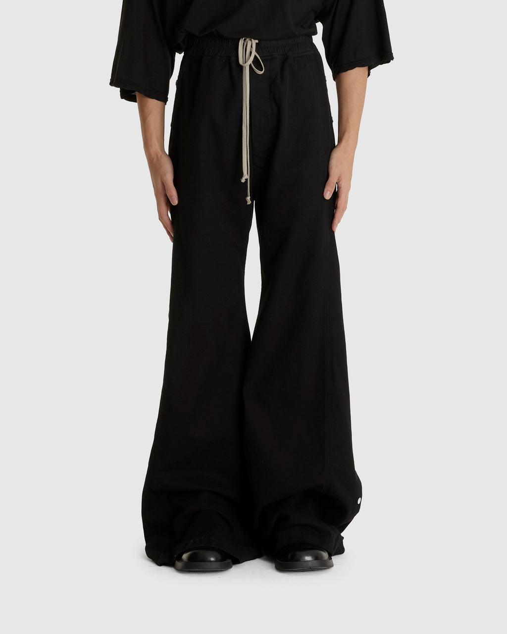 Wide Pusher Pants Black