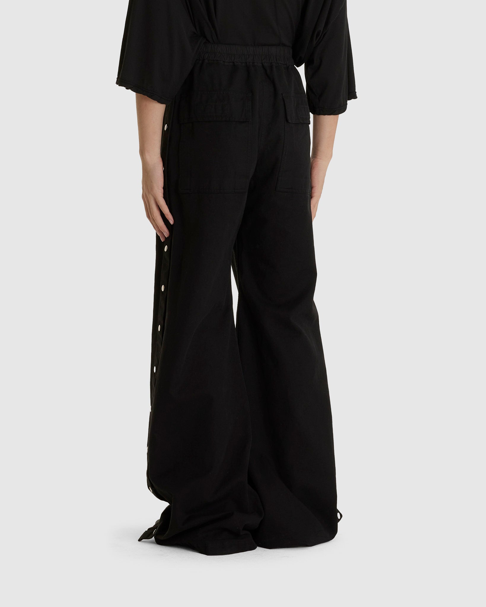 Wide Pusher Pants Black