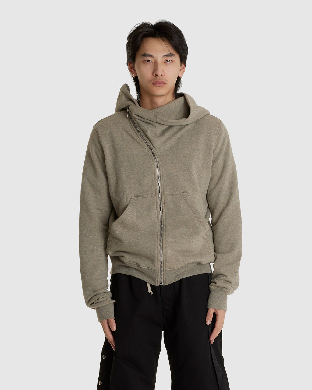 Mountain Hoodie Grey Melange