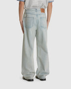 Straight Cut Sand Washed Jeans