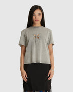 Ash Grey Petal T-Shirt