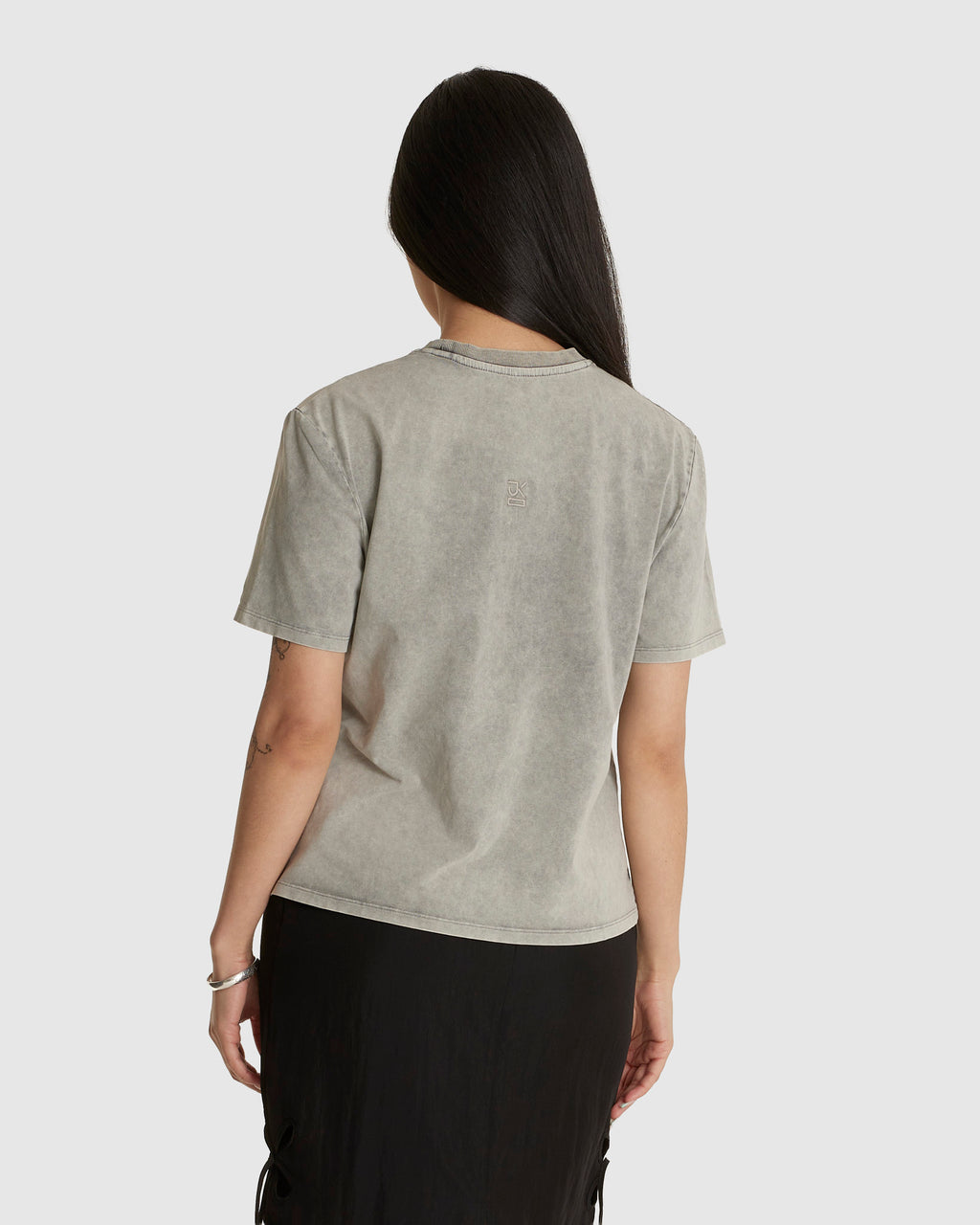 Ash Grey Petal T-Shirt