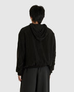 NO.216 DOUBLE CUPRO HOODED ZIPPER JACKET (M)