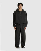 NO.216 FLEECE HOODED ZIPPER JACKET (M)
