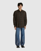 Borrowed Shirt More Check Print