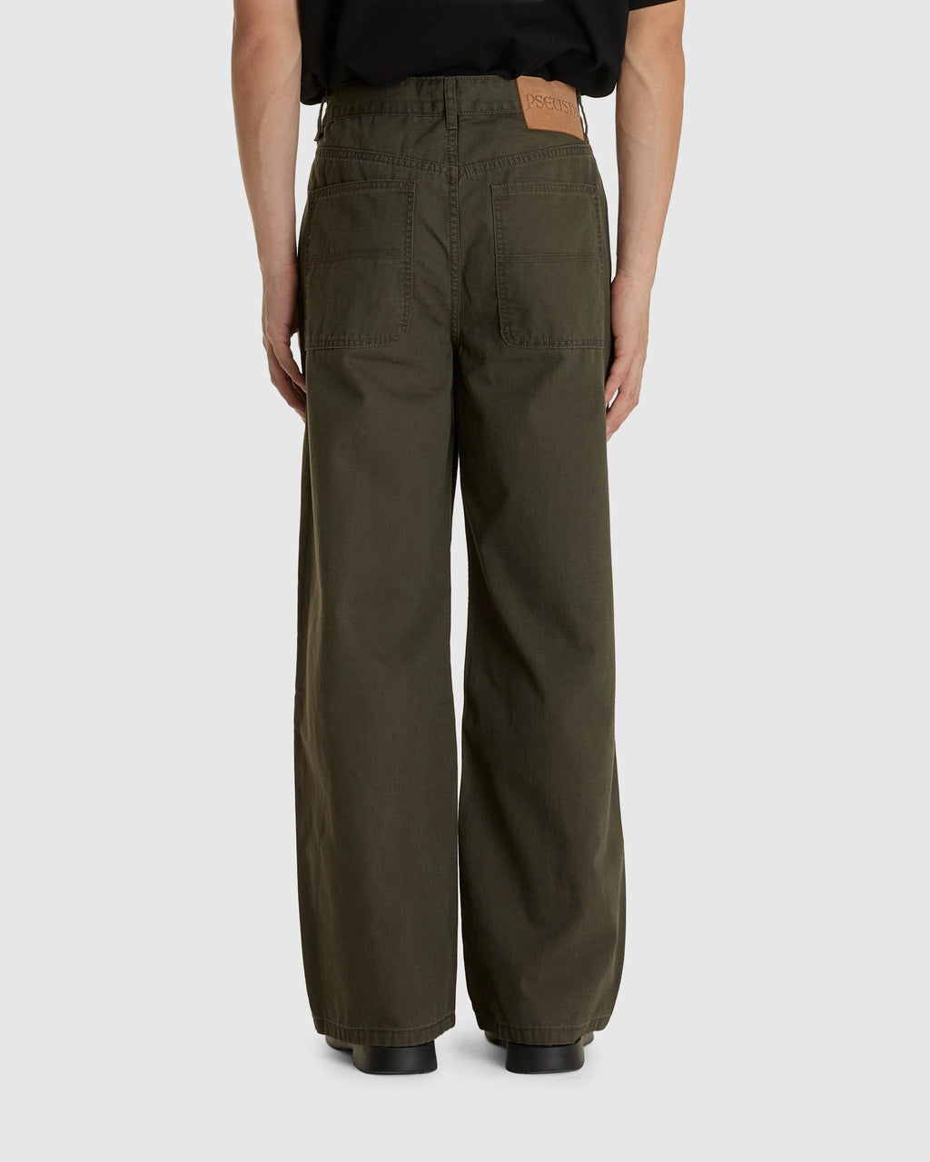 Loose Cut Cotton Ripstop Pants