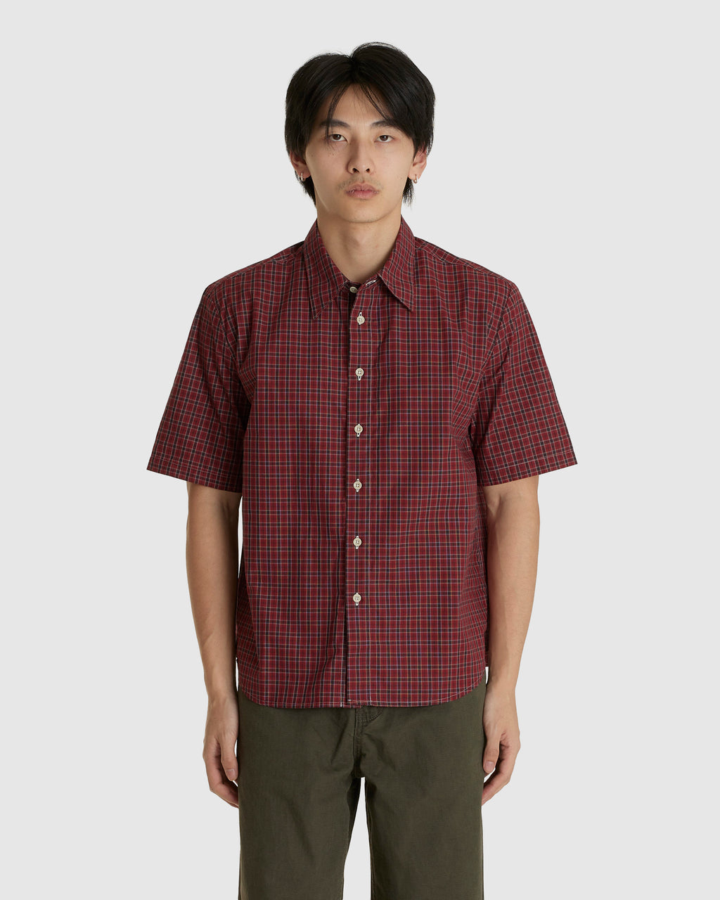 S/S Tartan Typewriter Shirt