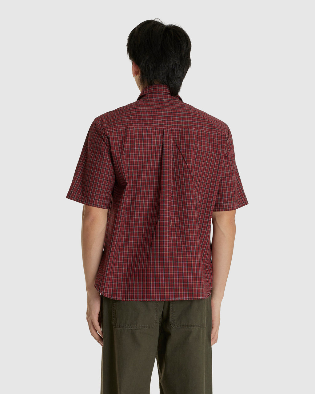 S/S Tartan Typewriter Shirt