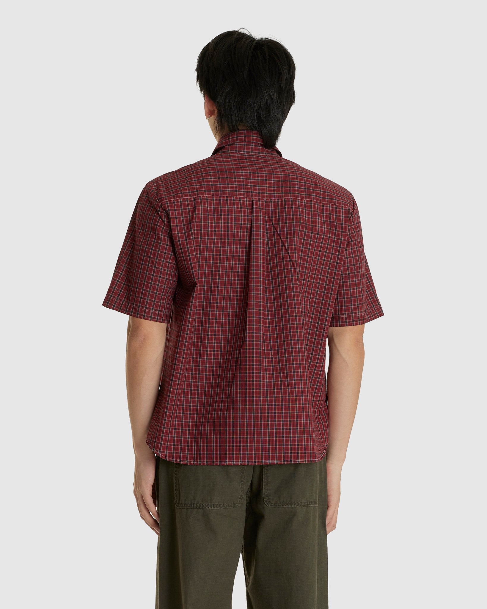 S/S Tartan Typewriter Shirt