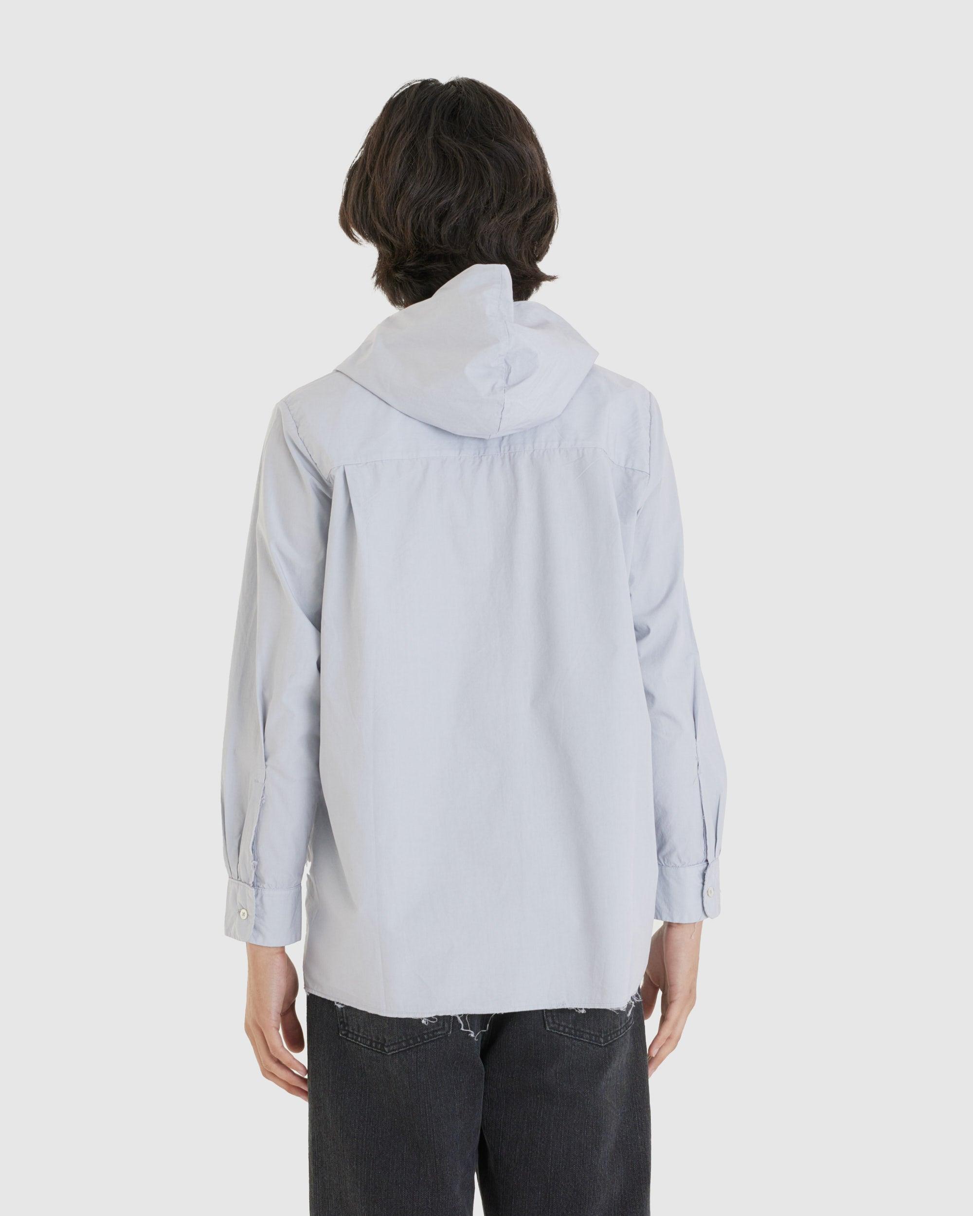Hooded Scarf Shirt