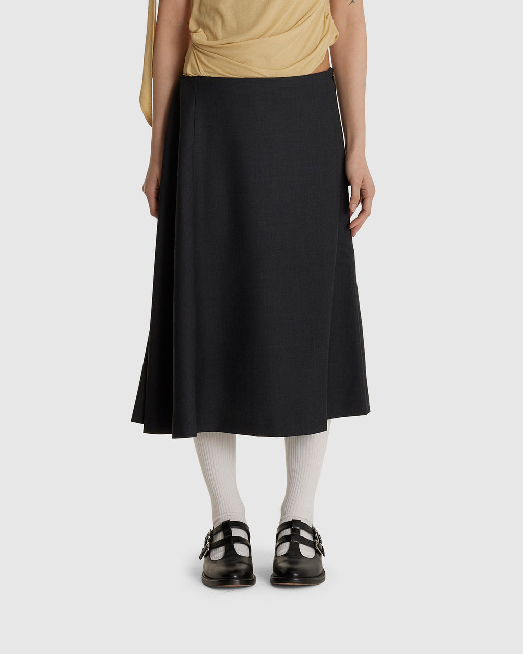 Midi Woven Skirt