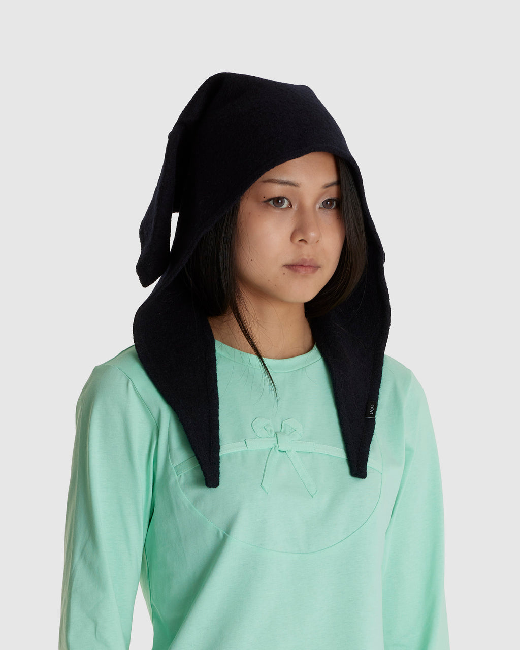 Lyra Felted Bonnet Navy