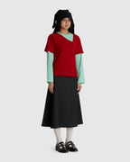Midi Woven Skirt