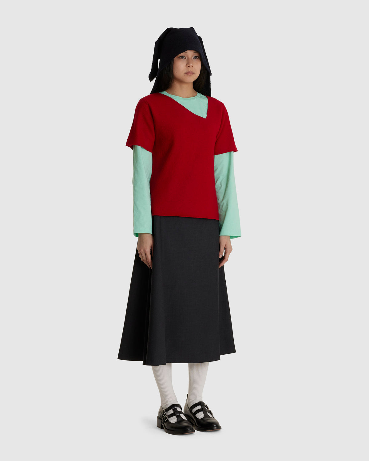Midi Woven Skirt