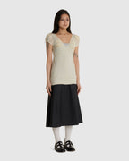 Mohair Puff Sleeve Top