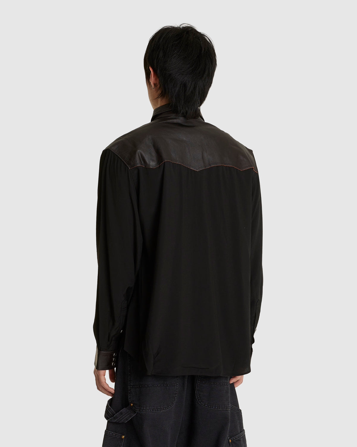 Western Leather Shirt